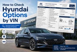 How to Check Hyundai Options by VIN