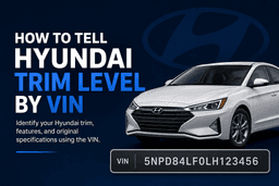 How to Tell Hyundai Trim Level by VIN (Complete 2026 Guide)