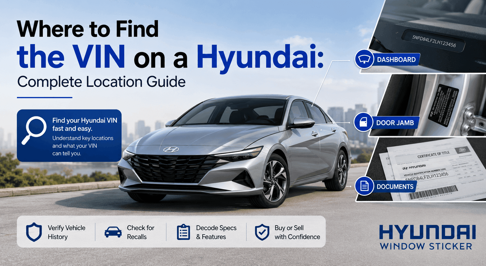 where to find hyundai vin